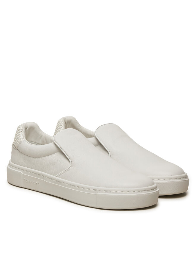 Calvin Klein Sneakersy Calvin Klein Cupsole Slip On HW0HW02297 Biały