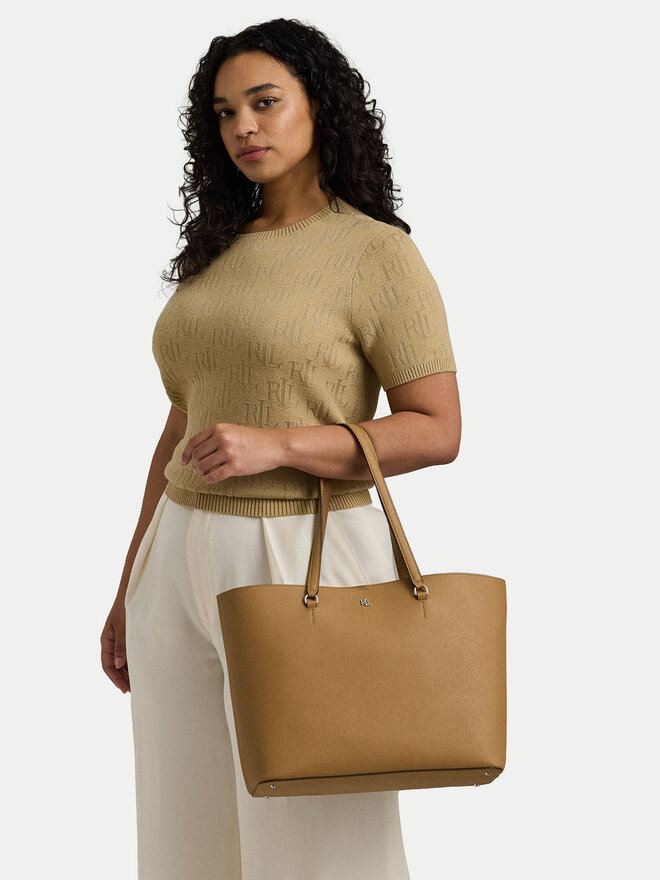 LAUREN RALPH LAUREN Torebka LAUREN RALPH LAUREN 431911655021 Brązowy