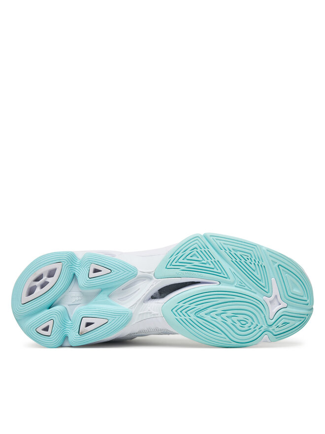 Mizuno Čevlji za športe v zaprtih prostorih Mizuno Wave Voltage 2 Mid V1GC2465 Bela