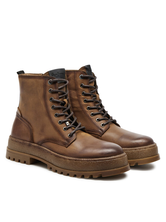 Pepe Jeans Pohodni čevlji Pepe Jeans PMS50258 Rjava