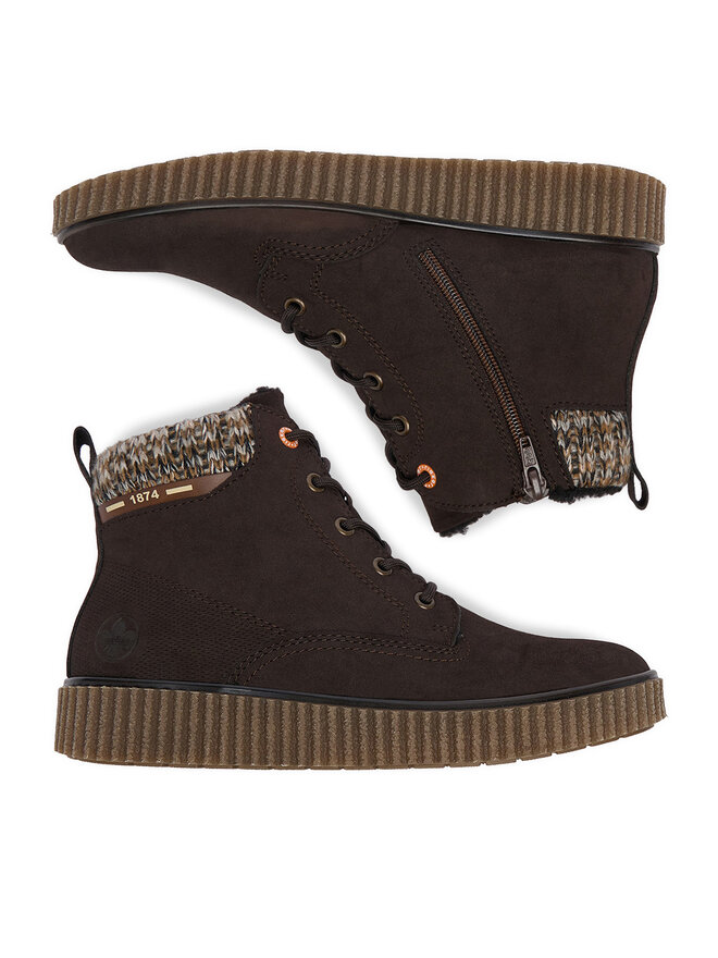 Rieker Schnürschuhe Rieker CEO-Y4311-25 Dunkelbraun