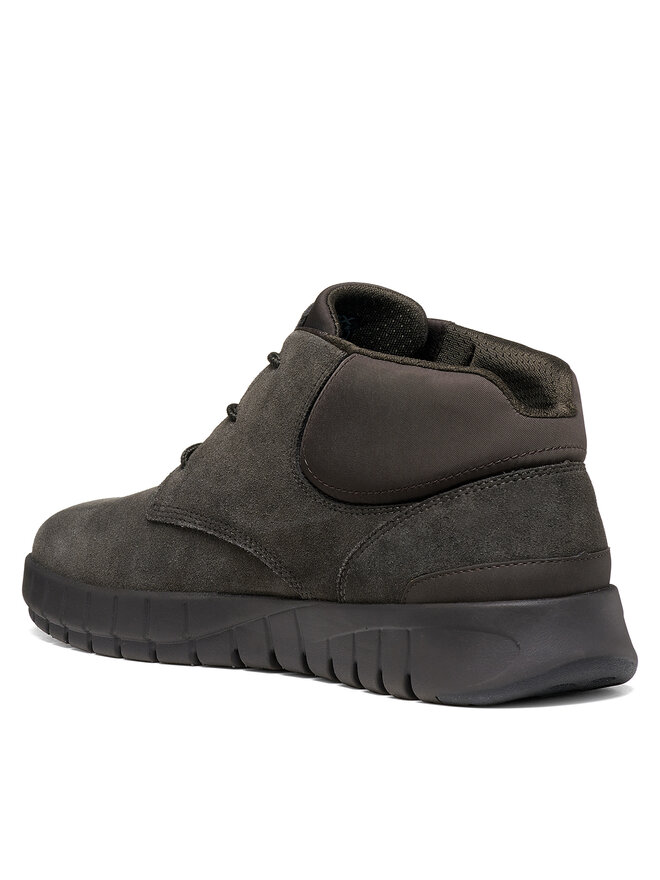 Geox Schnürschuhe Geox U Flextride U66MYC 0227T C6093 Dunkelbraun