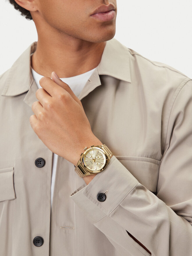 Uhr Fossil Everett Chronograph FS6119 Goldfarben | eschuhe.de