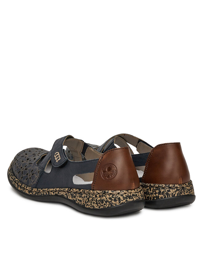 Rieker Bailarinas Rieker 463H4-14 Azul marino