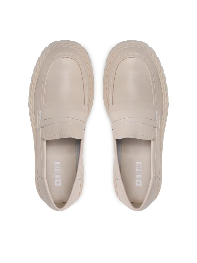 Big Star Shoes Loafers Big Star Shoes LL274457 Μπεζ