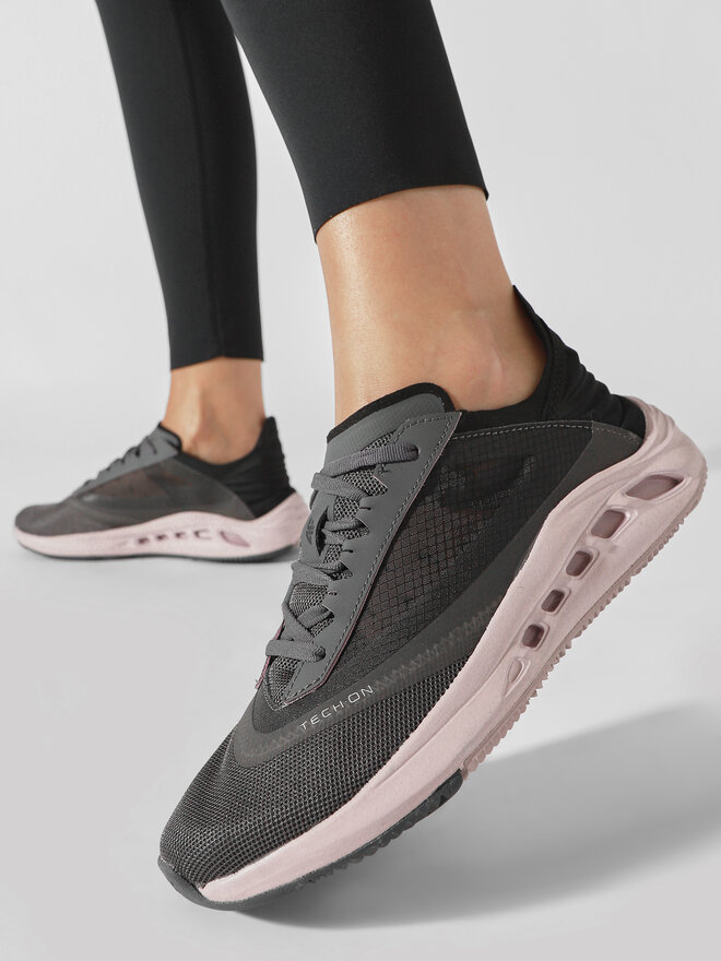 4F Sneakersy 4F 4FSS23FLOWF025 Czarny