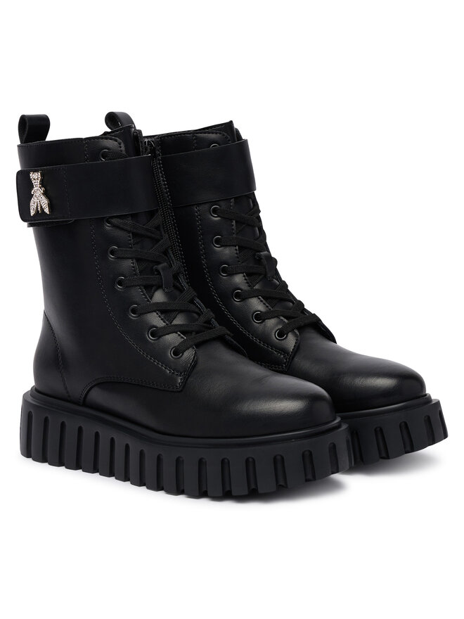Patrizia Pepe Schnürschuhe Patrizia Pepe PJ448.31 Schwarz