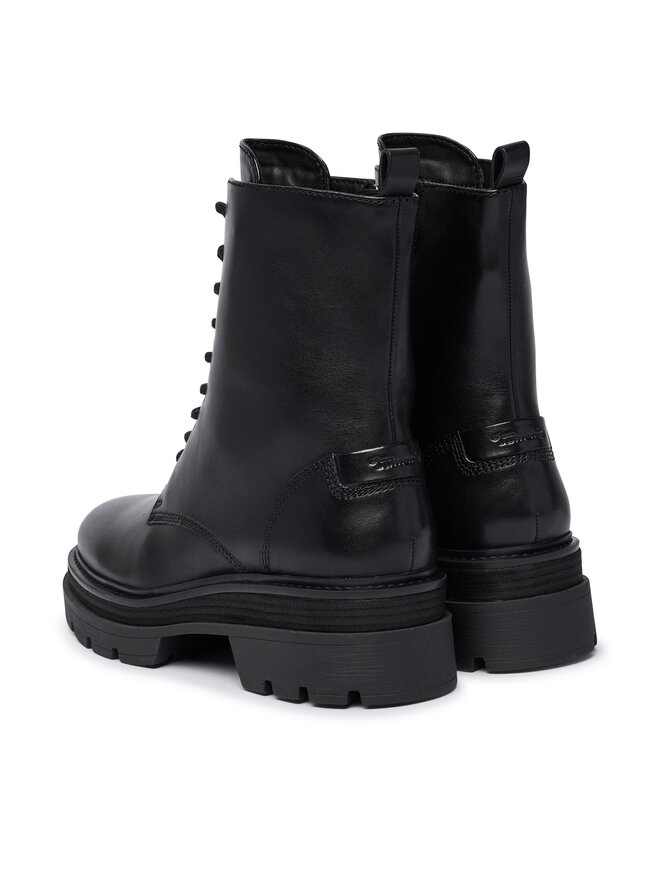 Tamaris Schnürschuhe Tamaris 1-25252-47 Schwarz