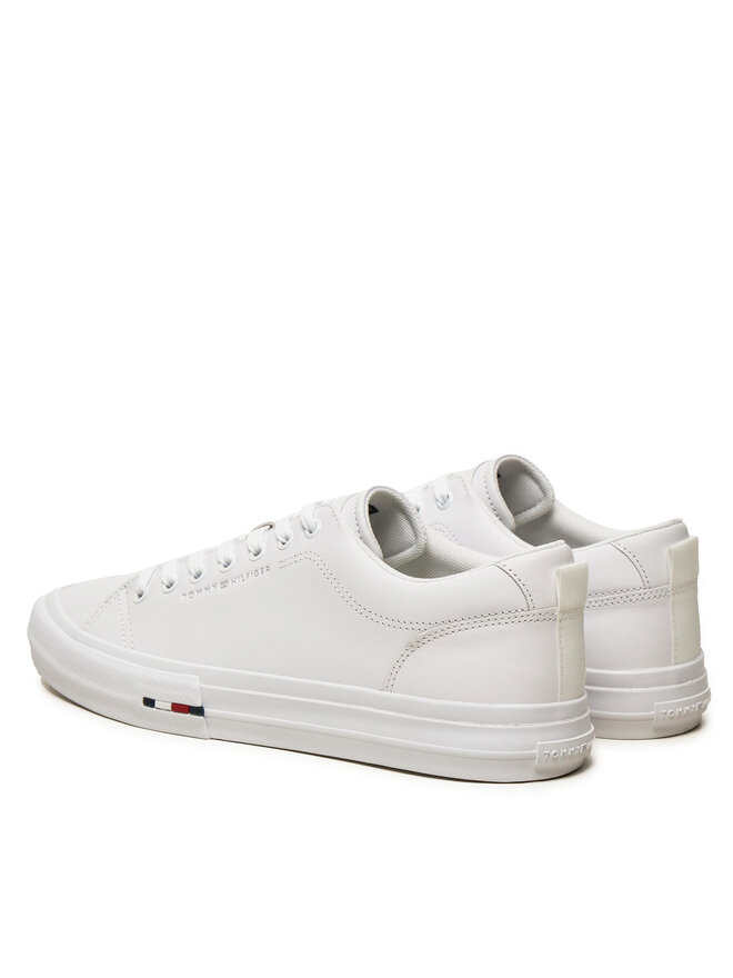 Tommy Hilfiger Snīkeri Tommy Hilfiger Hi Vulc Street Low FM0FM05312 Balts
