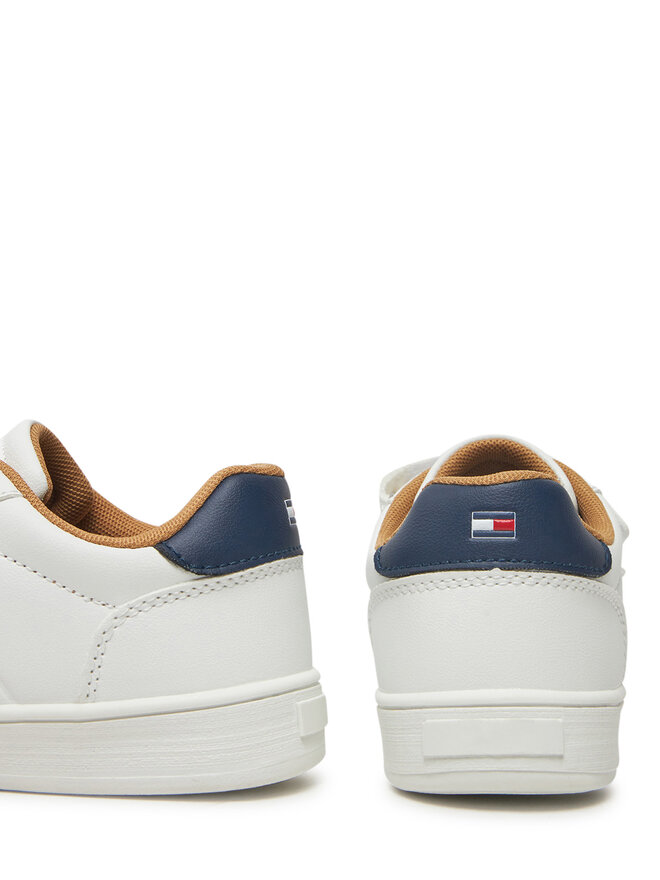 Tommy Hilfiger Zapatillas Tommy Hilfiger Low Cut Velcro Sneaker T1X9-33835-1355 S Blanco