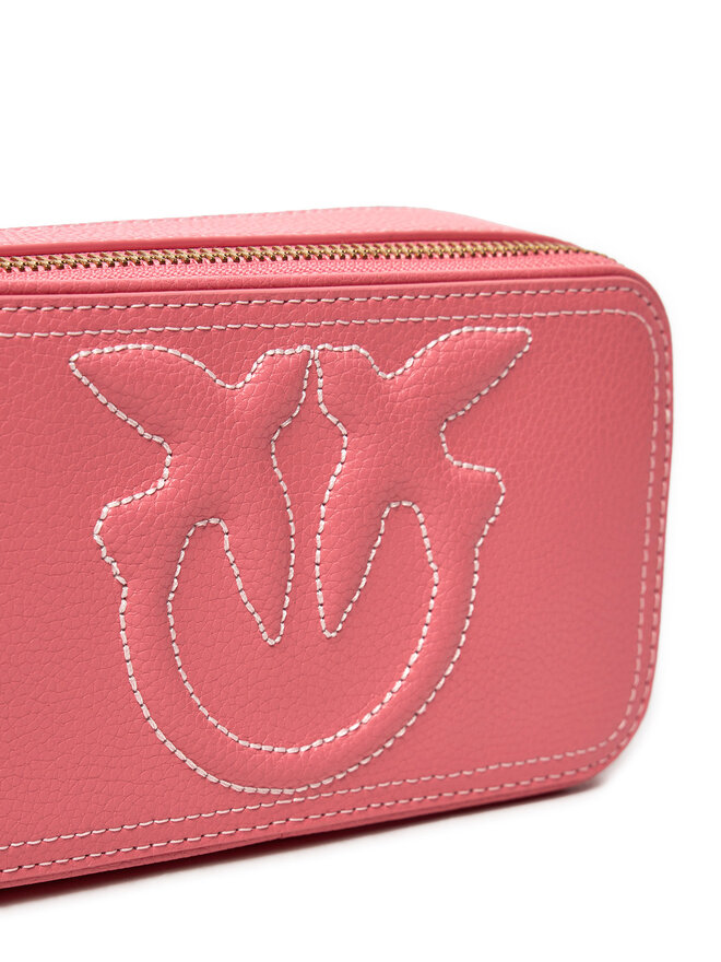 PINKO Táska Pinko Pelle Bottalata 103799 Rózsaszín