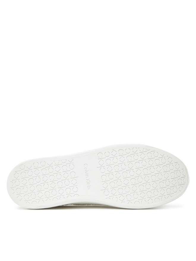 Calvin Klein Αθλητικά Calvin Klein Vulc Lace Up Mono Pu HW0HW02573 Λευκό