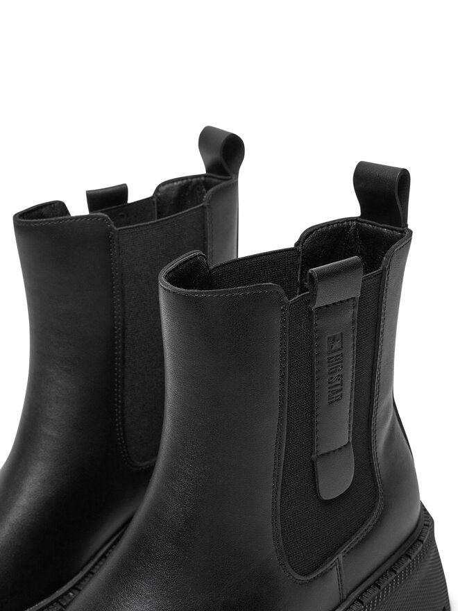 Big Star Shoes Kotníková obuv s elastickým prvkem Big Star Shoes OO274A386 Černá