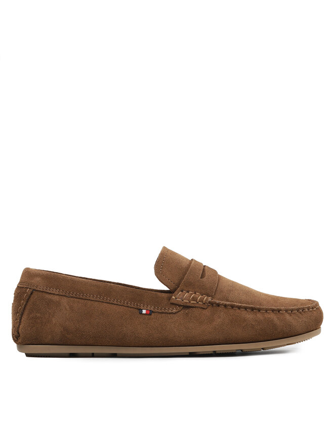 Tommy Hilfiger Mokasinai Tommy Hilfiger Casual Hilfiger Suede Driver FM0FM04271 Ruda