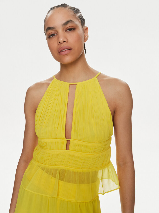 Patrizia Pepe Patrizia Pepe Top 2C1540/A061-Y447 Amarillo Regular Fit