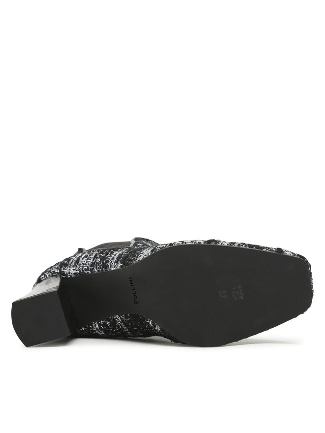 Pollini Μποτάκια Pollini SA24108G1HTN100A Μαύρο