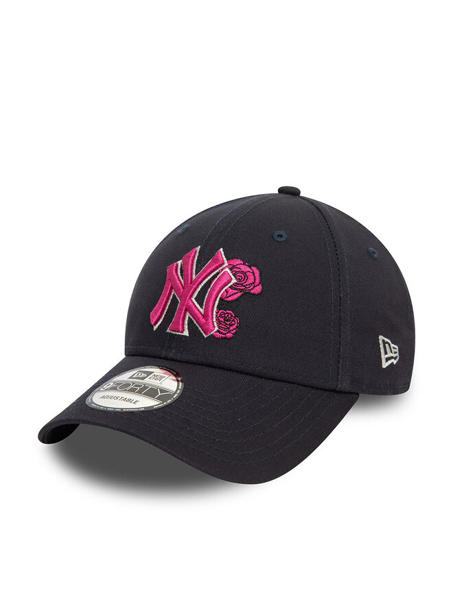 New Era Cepure ar nagu New Era Flower Icon 9Forty 60565527 Tumši zils