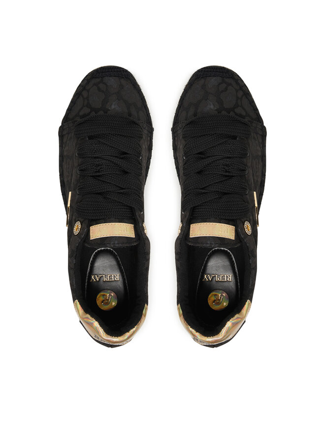 REPLAY Espadrilles REPLAY GWF22 .000.C0098T Schwarz