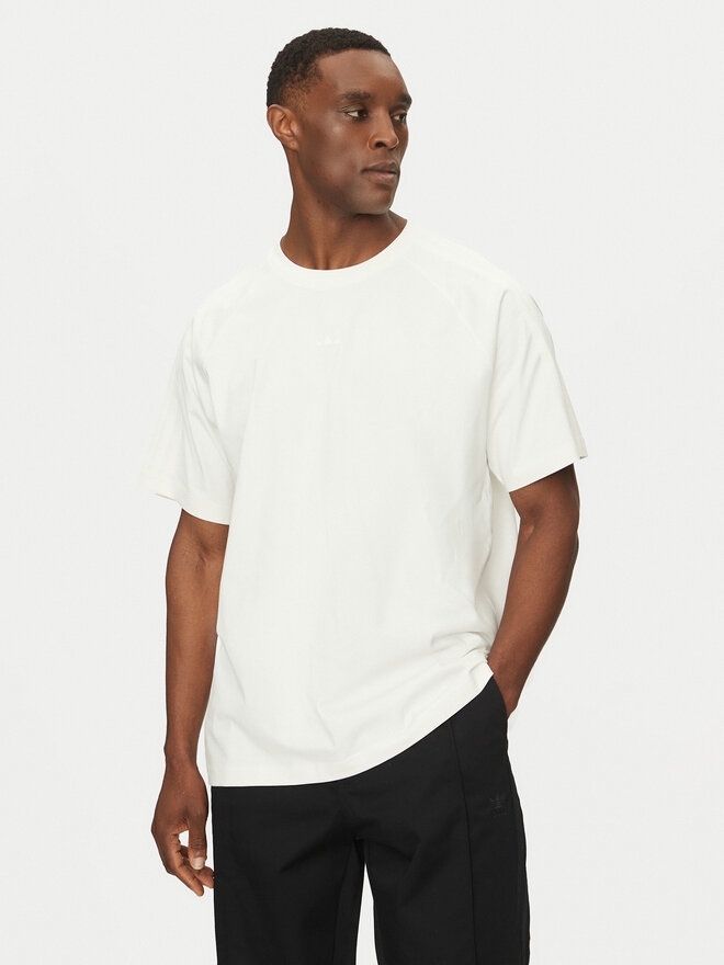 adidas adidas Póló Premium Essentials JD3278 Fehér Loose Fit