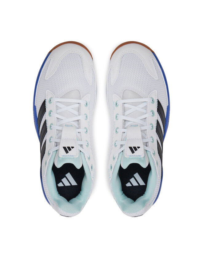 adidas Buty halowe adidas Stabil Jr IE1087 Biały