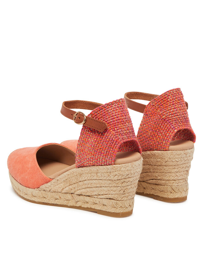 Genuins Espadrilles Genuins Carina Canvas G106387 Narancssárga