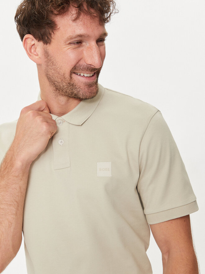 BOSS BOSS Polo Passenger 50507803 Beis Slim Fit