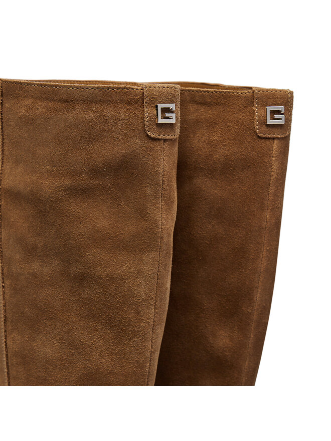 Guess Kozaki Guess Cally FLTCAL SUE11 Brązowy
