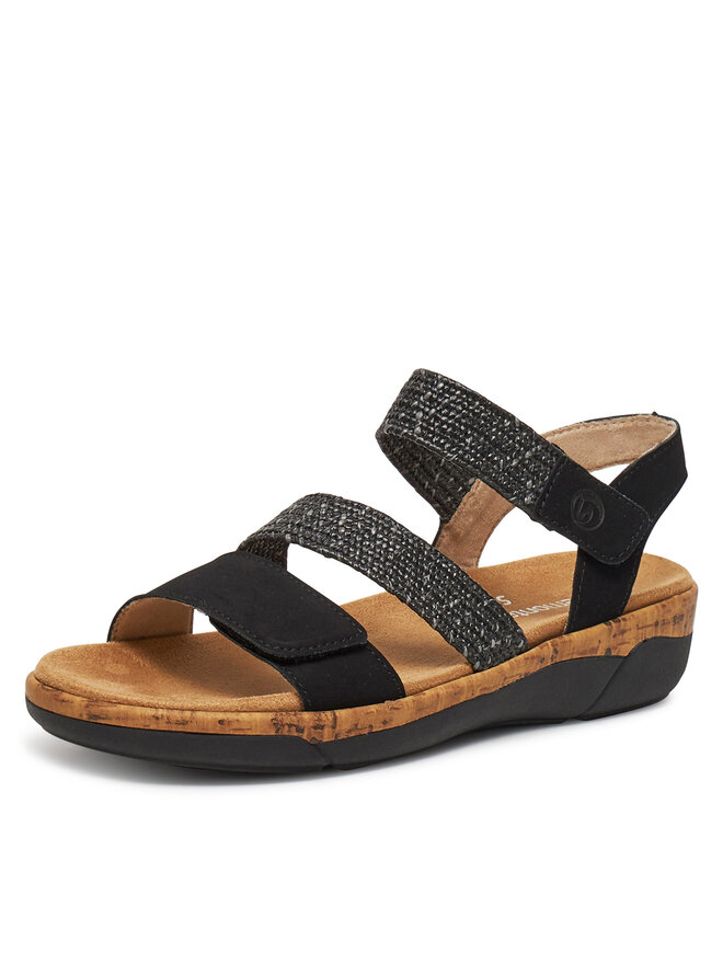 Remonte Szandál Remonte R6861-02 Fekete