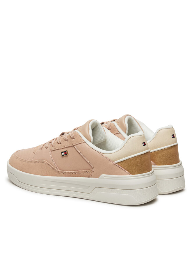 Tommy Hilfiger Sneakersy Tommy Hilfiger Essent Basket FW0FW08615 Różowy