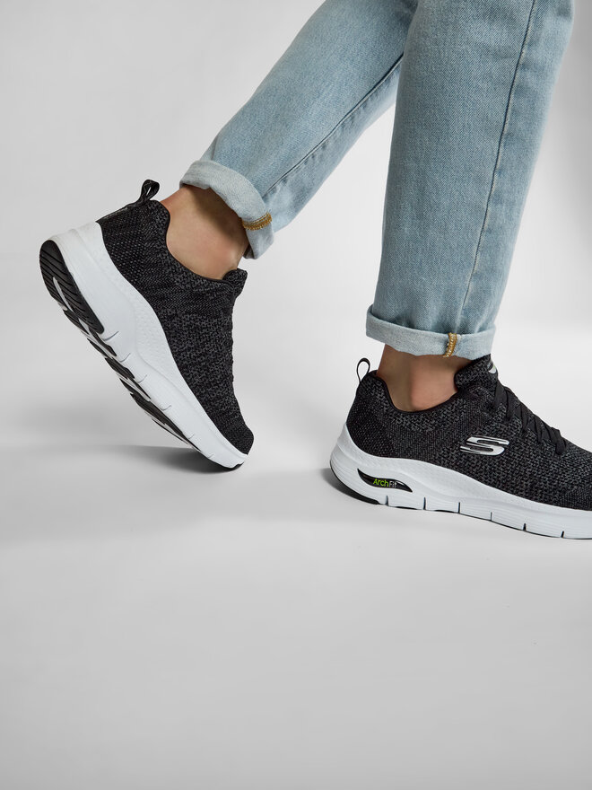 Skechers Sneakers Skechers Paradyme 232041/BKW Negru