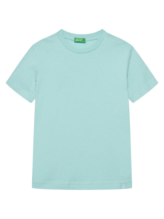 United Colors Of Benetton United Colors Of Benetton Camiseta 3I1XC109W Azul Regular Fit