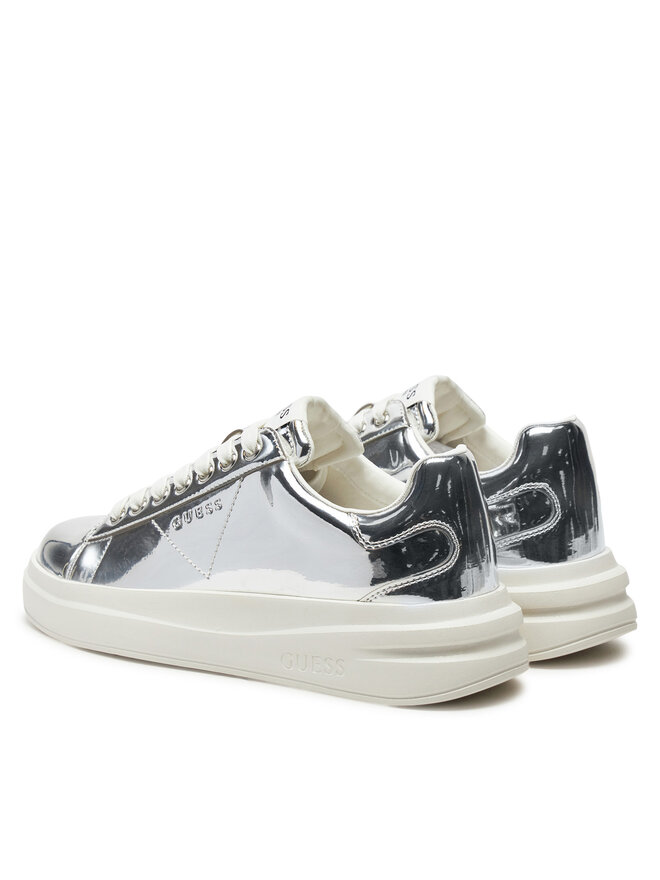 Guess Sneakersy Guess FLPELB PAF12 Srebrny