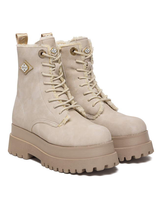 REPLAY Stivaletti REPLAY GWL72.000.C0029S Beige