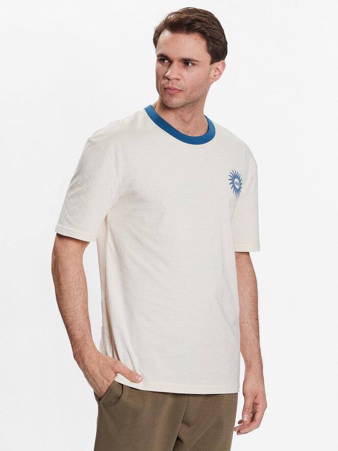 Outhorn Outhorn Camiseta TTSHM459 Écru Regular Fit