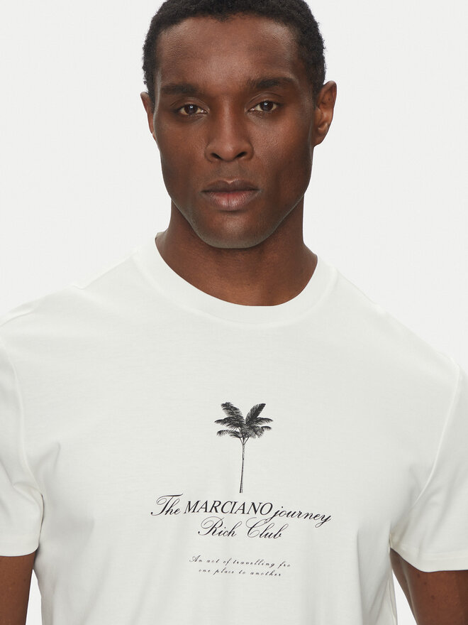 Marciano Guess Marciano Guess Camiseta 5GHI09 6323A Blanco Regular Fit