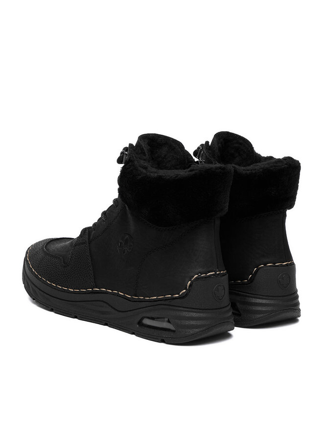 Rieker Schnürschuhe Rieker CEO-44555-00 Schwarz