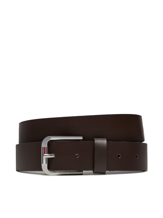 Tommy Jeans Ζώνη Ανδρική Tommy Jeans Austin 3.5 AM0AM12338 Καφέ
