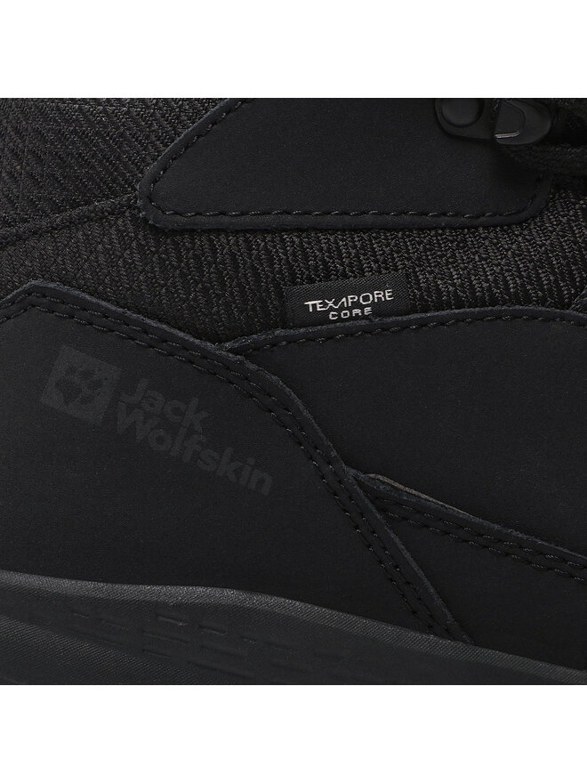 Jack Wolfskin Трекінгові черевики Jack Wolfskin Everquest Texapore Mid M 4053611 Чорний