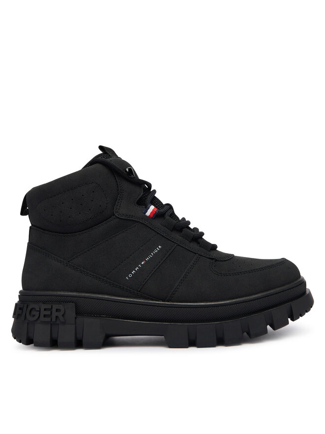 Tommy Hilfiger Botines planos Tommy Hilfiger T3X5-34129-1696999 D Negro
