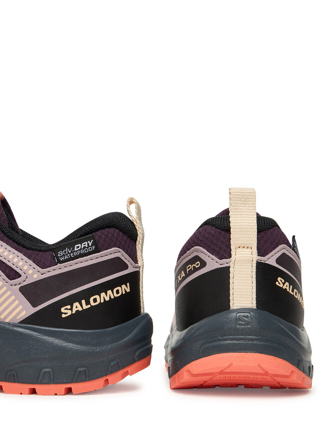 Salomon Трекінгові черевики Salomon Xa Pro V8 Waterproof L47857100 Фіолетовий