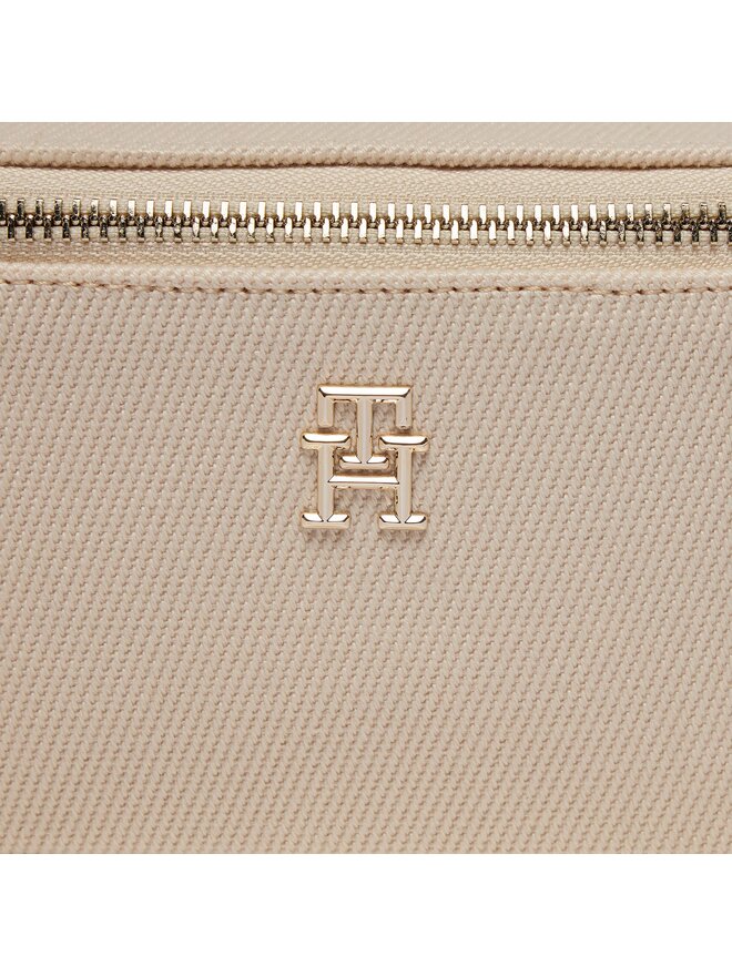 Tommy Hilfiger Kosmetiktasche Tommy Hilfiger Poppy Canvas AW0AW16014 Beige