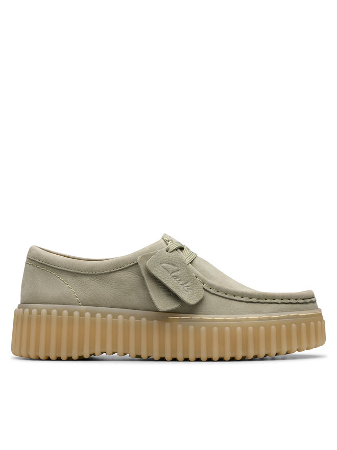 Clarks Pantofi Clarks Torhill Bee 26181190 Verde