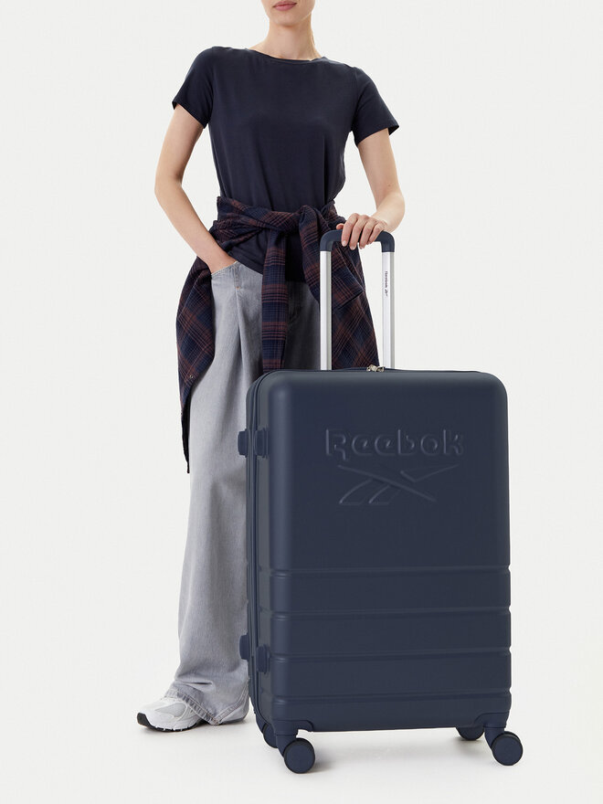 Reebok Велика валіза Reebok RBK-WAL-002-CCC-L Cиній