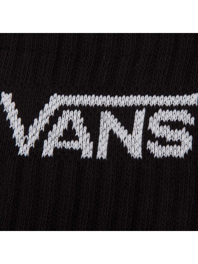 Vans Sada 3 párů dámských vysokých ponožek Vans By Classic Crew VXNQBLK Černá