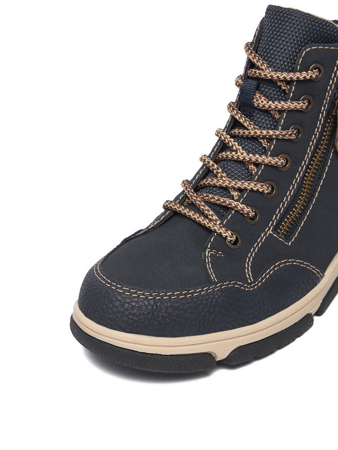 Rieker Schnürschuhe Rieker CEO-L5601-14 Dunkelblau