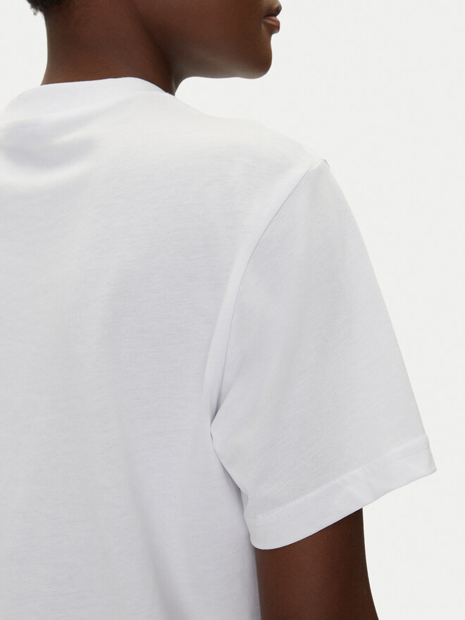 Karl Lagerfeld Jeans Karl Lagerfeld Jeans Camiseta A2W17076 Blanco Cropped Fit