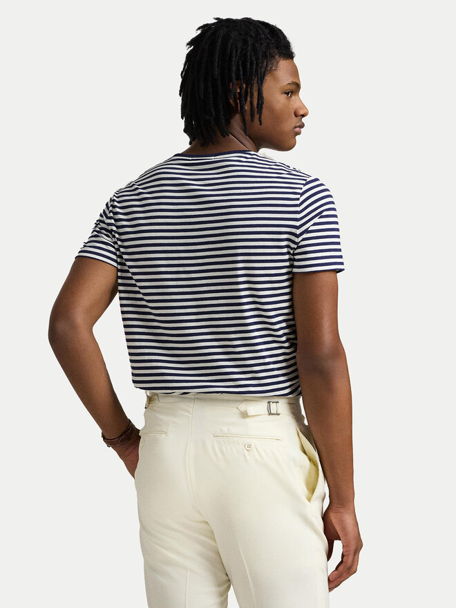 Polo Ralph Lauren Polo Ralph Lauren T-Shirt 710956828001 Dunkelblau Custom Slim Fit