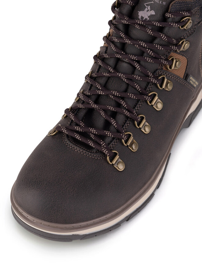 Beverly Hills Polo Club Schnürschuhe Beverly Hills Polo Club 23AB514 Braun