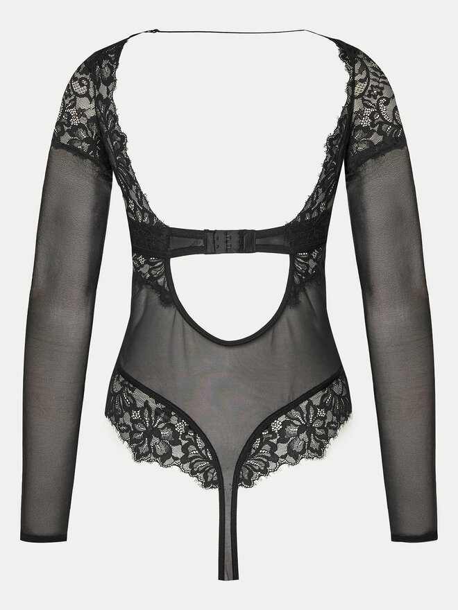 Hunkemöller Hunkemöller κορμάκι Astrid 206245 Μαύρο