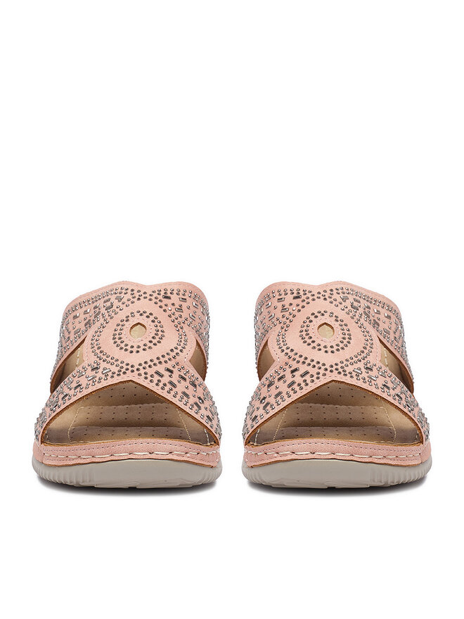 Clara Barson Pantoletten Clara Barson WYL05010-30 Rosa